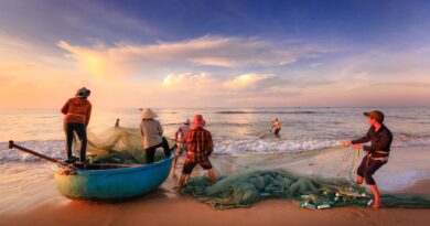 pesca costeira na Guiné Equatorial
