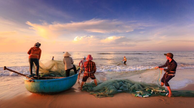 pesca costeira na Guiné Equatorial