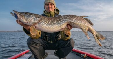 pesca de água doce no Río Muni