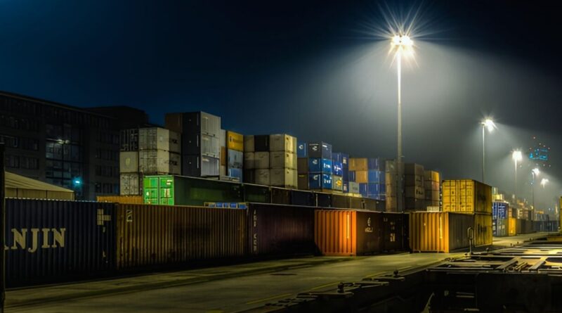 Porto hub logístico Europa