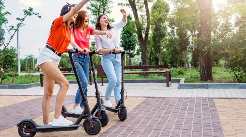 bicicletas compartilhadas e e-scooters