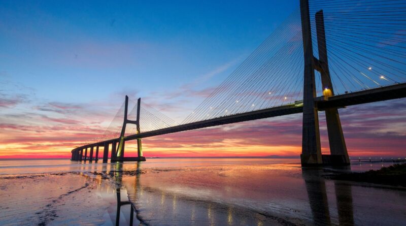pontes icônicas de Portugal rede de transporte