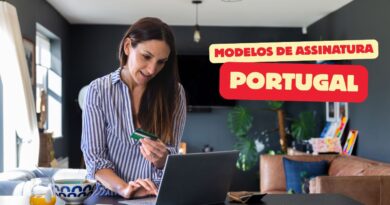modelos de assinatura Portugal