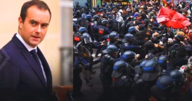 Protestos na franca novo primeiro ministro