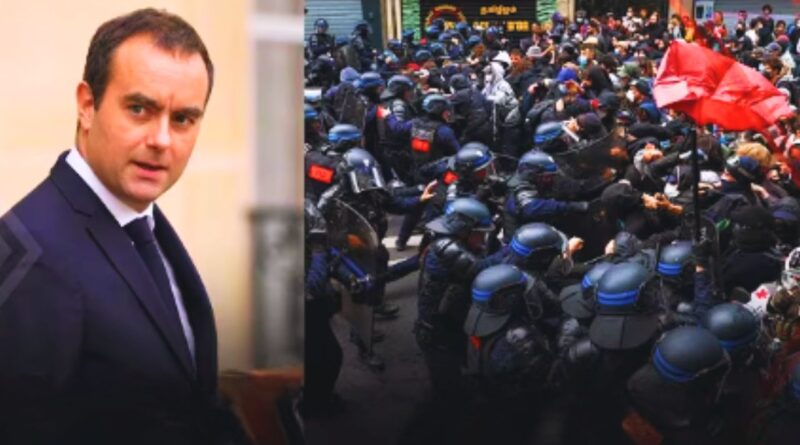 Protestos na franca novo primeiro ministro