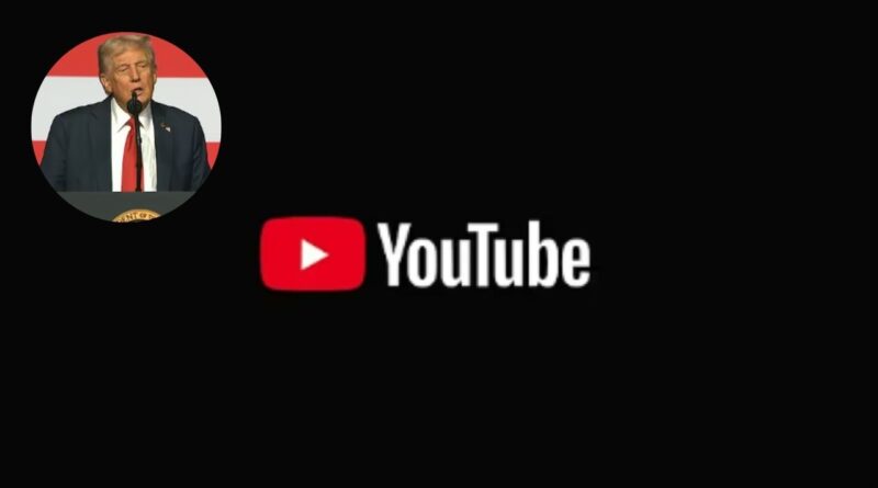 acordo youtube trump