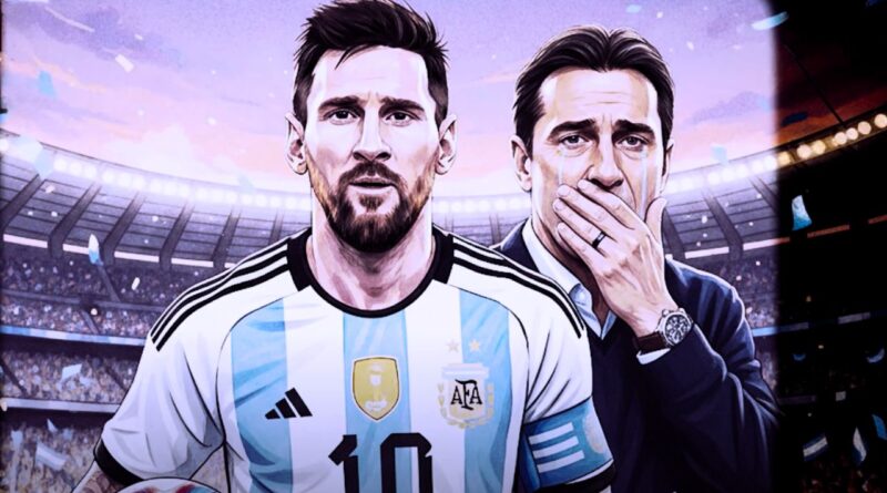 messi ultimo jogo eliminatorias