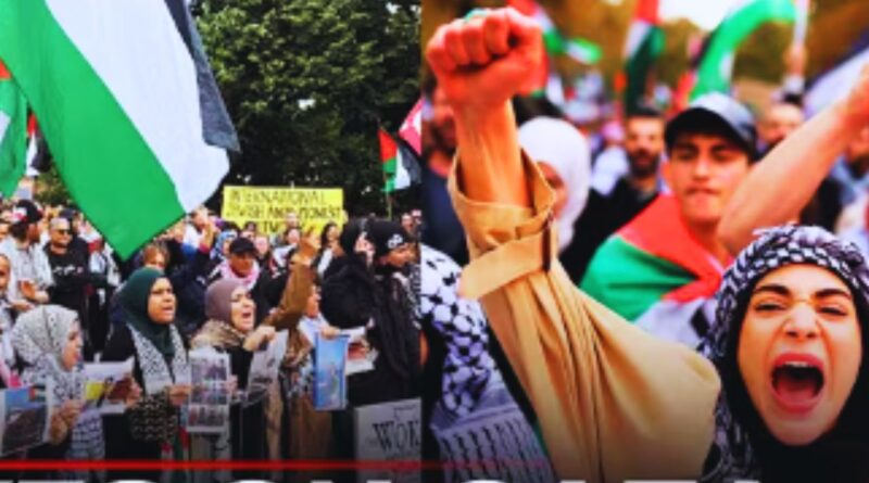 protestos berlim gaza