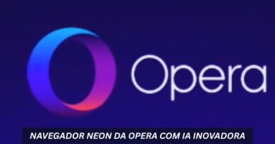 Navegador neon opera ia