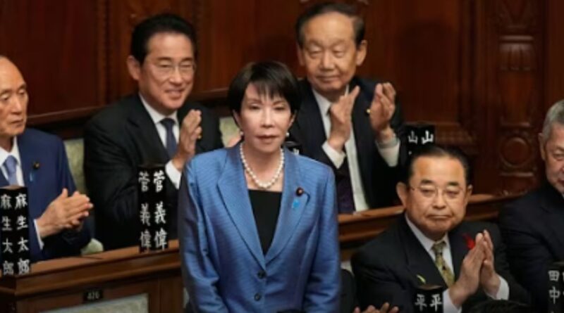Sanae Takaichi primeira ministra