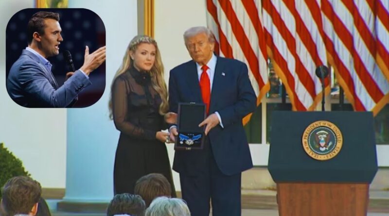 Trump Medalha Liberdade Charlie Kirk