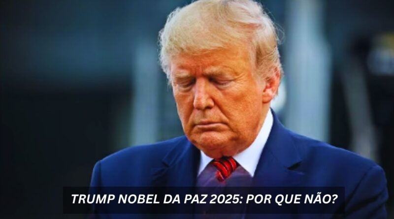 Trump Nobel da Paz
