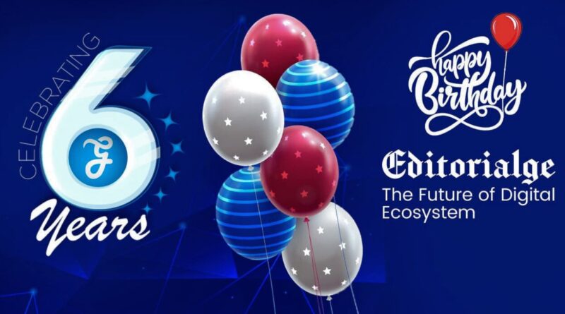 aniversario editorialge 6 anos