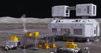 habitats lunares de vidro