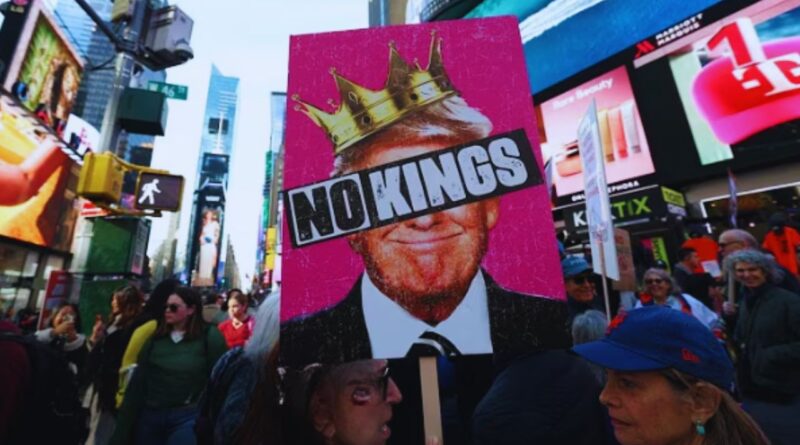 vídeo IA Trump protestos