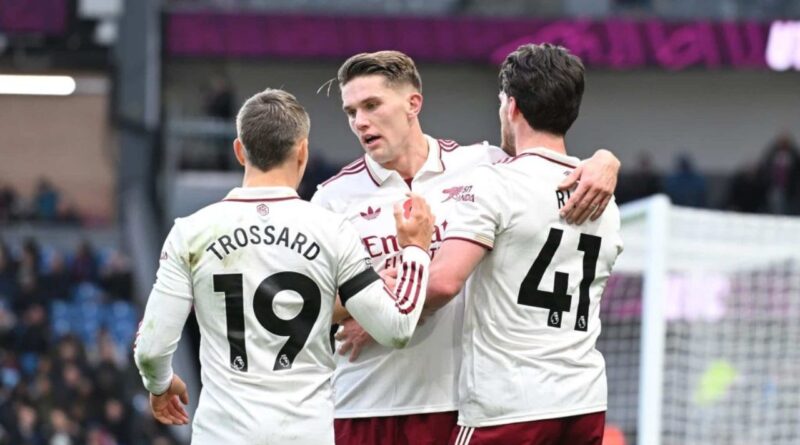 Arsenal vence Burnley e amplia liderança na Premier League
