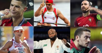 Atletas Portugueses e Brasileiro