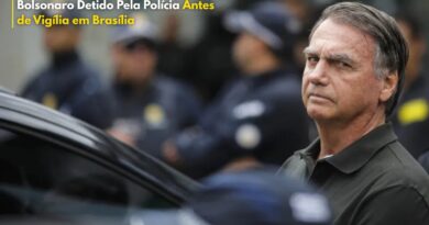 Bolsonaro detido polícia vigília Brasilia
