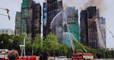 Incendio em hong kong