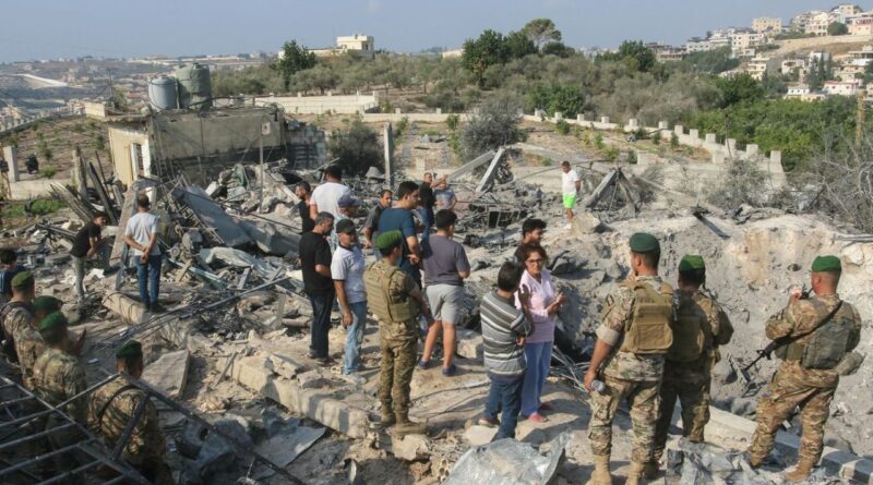 Israel ataca o sul do Líbano