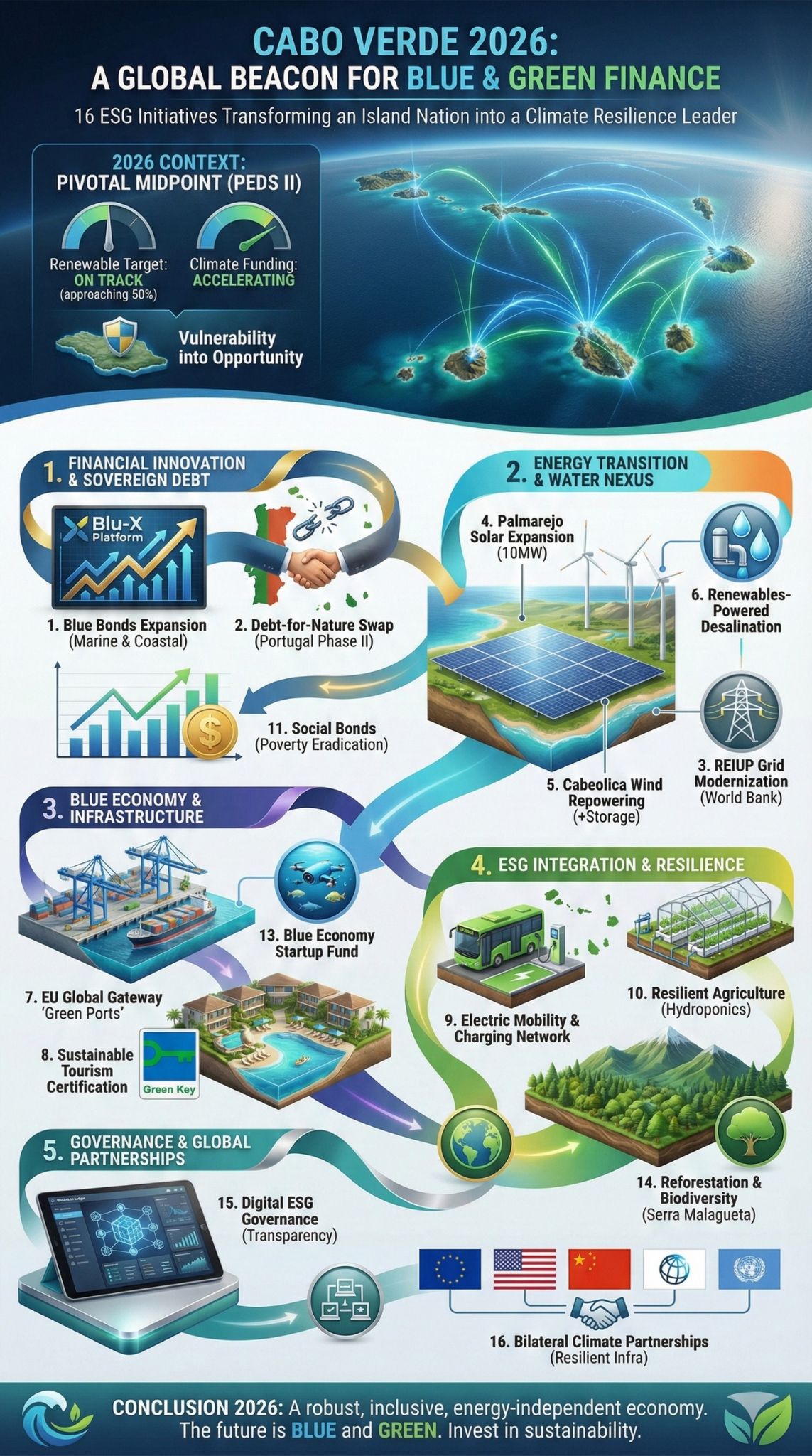 Finanças Verdes e ESG em Cabo Verde