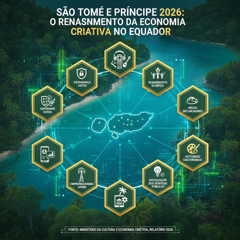 tendencias midia esporte economia criativa sao tome principe