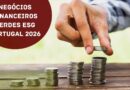 negócios financeiros verdes esg portugal 2026