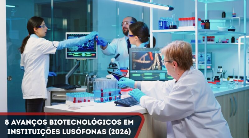 Avanços biotecnológicos em instituições lusófonas