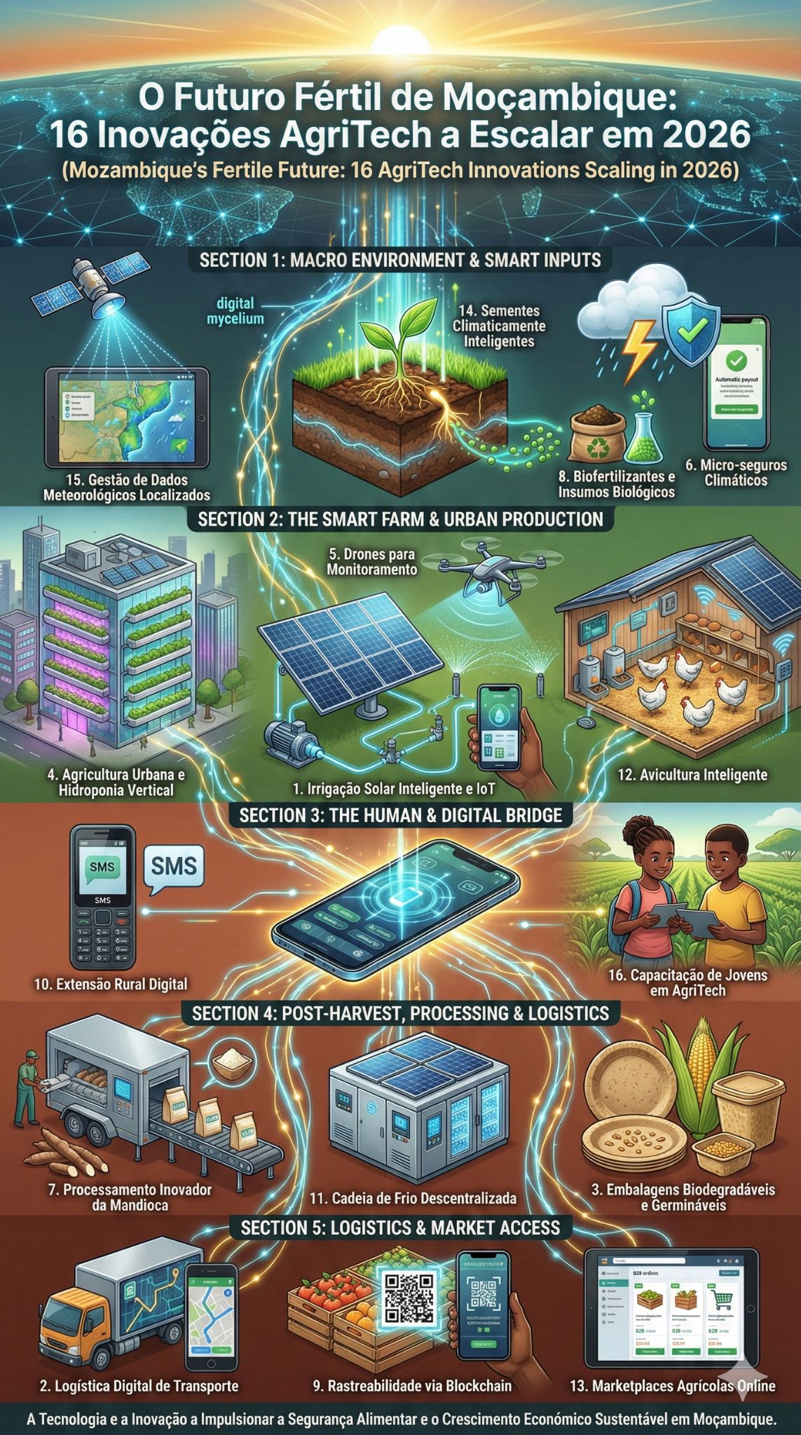 AgriTech e Inovação Alimentar em Moçambique