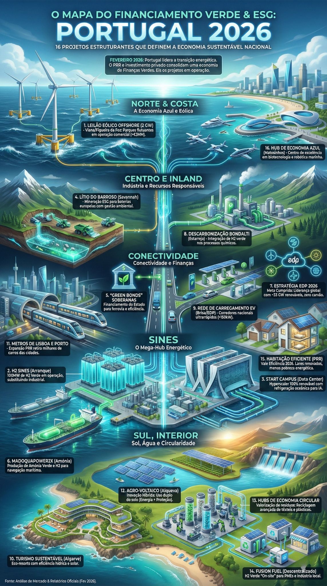 negócios financeiros verdes esg portugal 2026