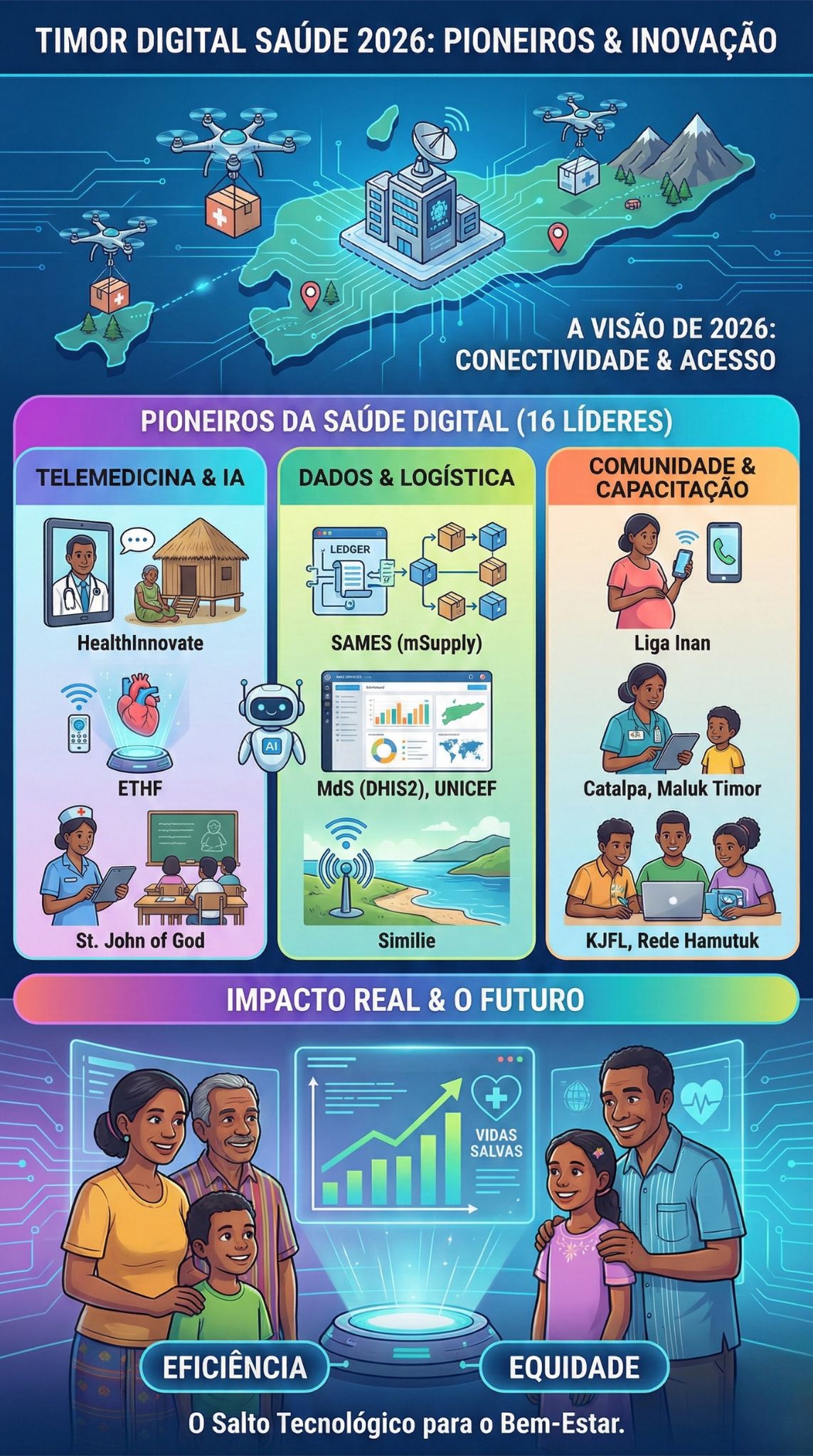 healthtech saúde digital timor leste