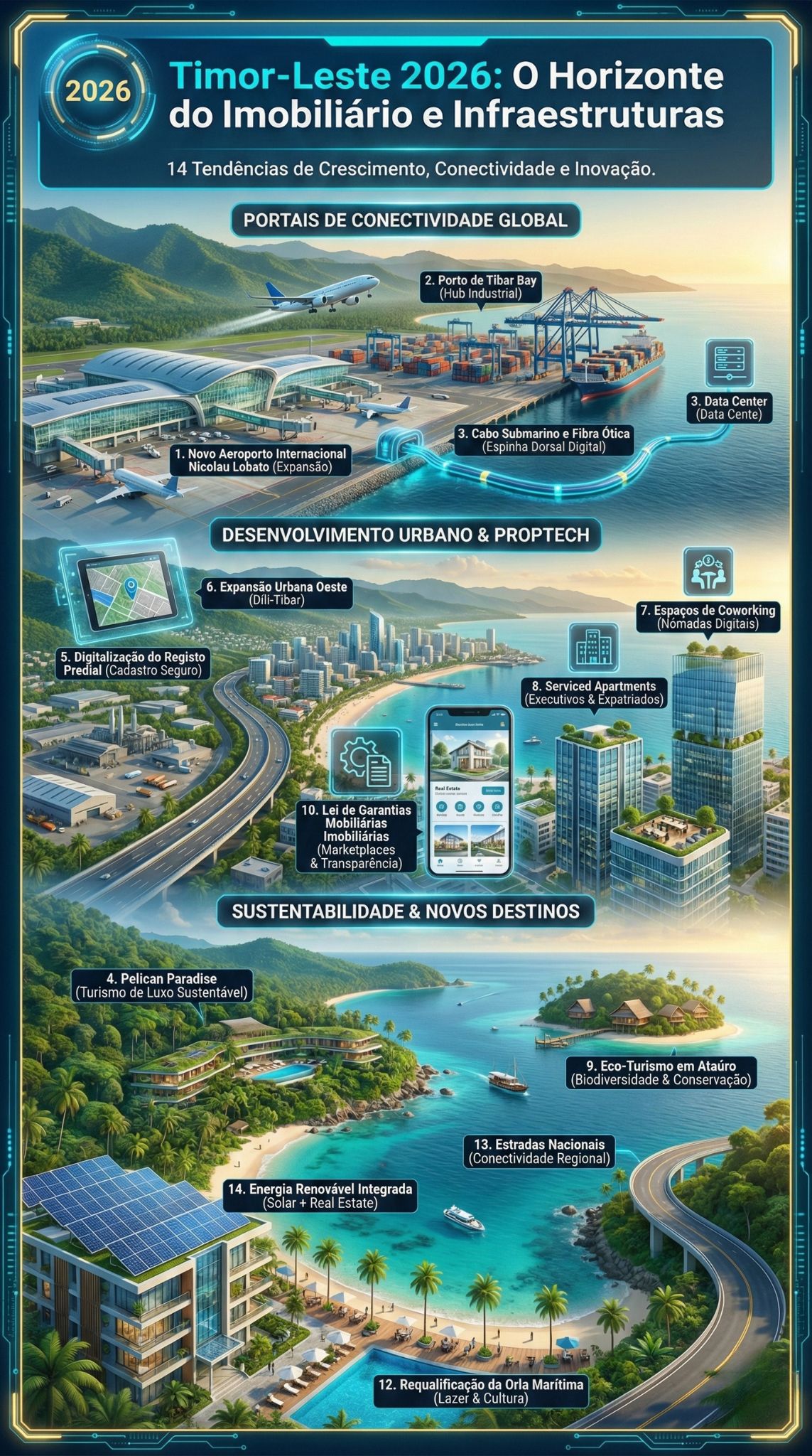 imobiliario proptech infraestruturas timor leste