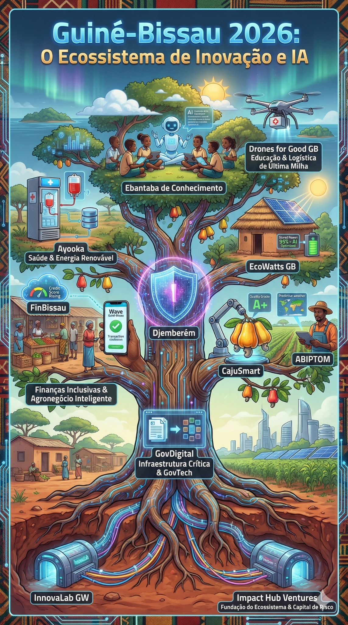 Startups de IA na Guiné-Bissau