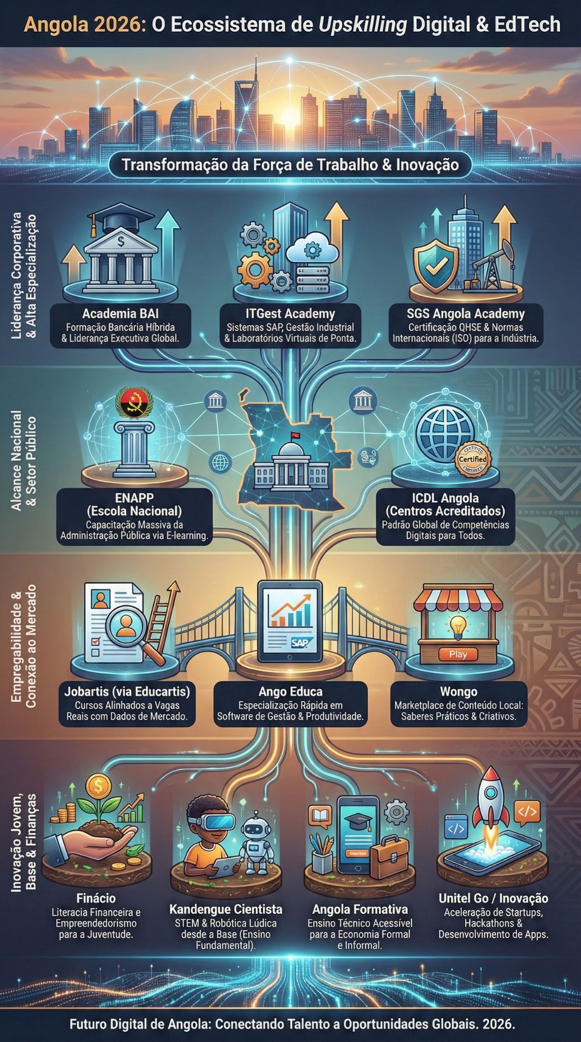 lataformas de EdTech e formação profissional em Angola em 2026
