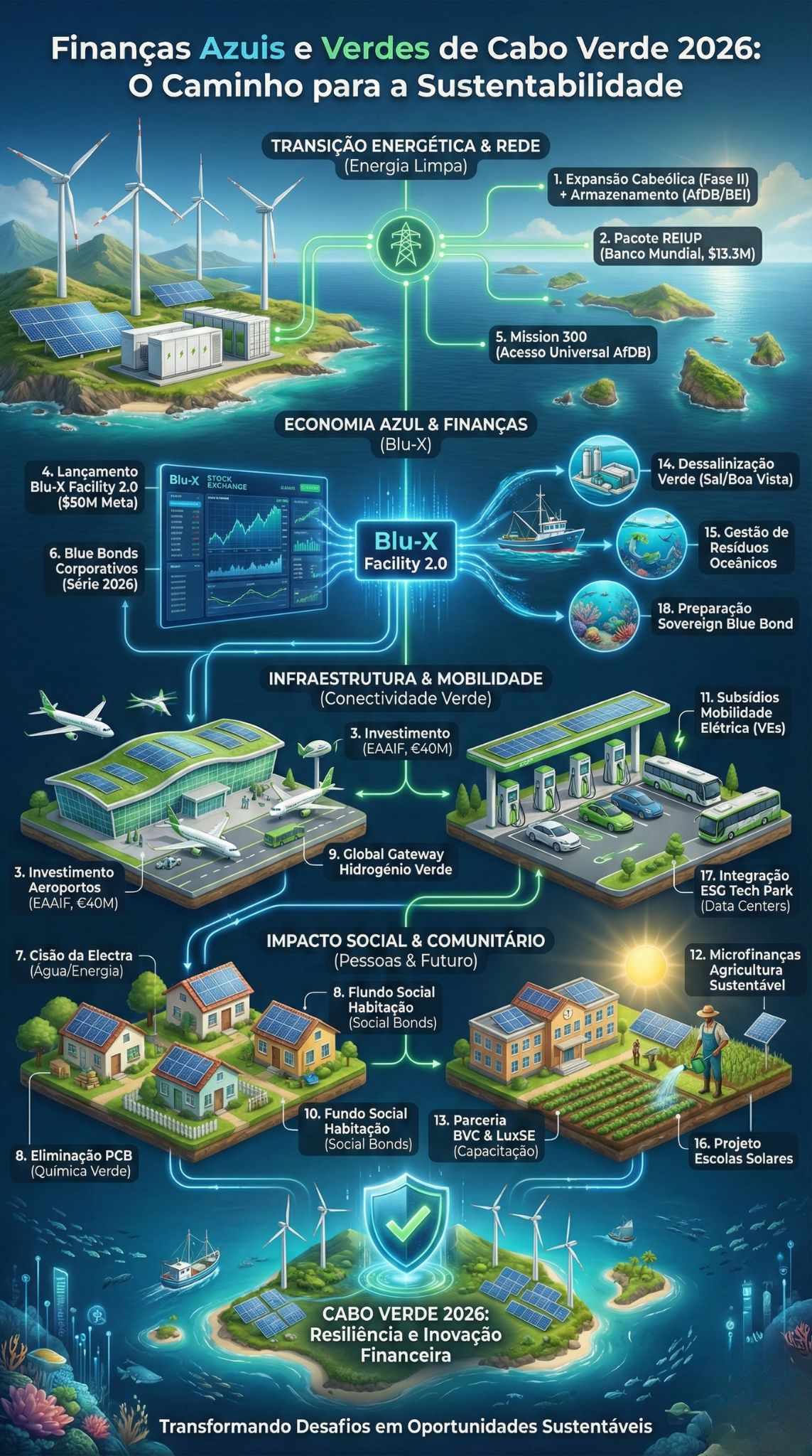 Financiamento Verde Acordos ESG que irão moldar Cabo Verde em 2026