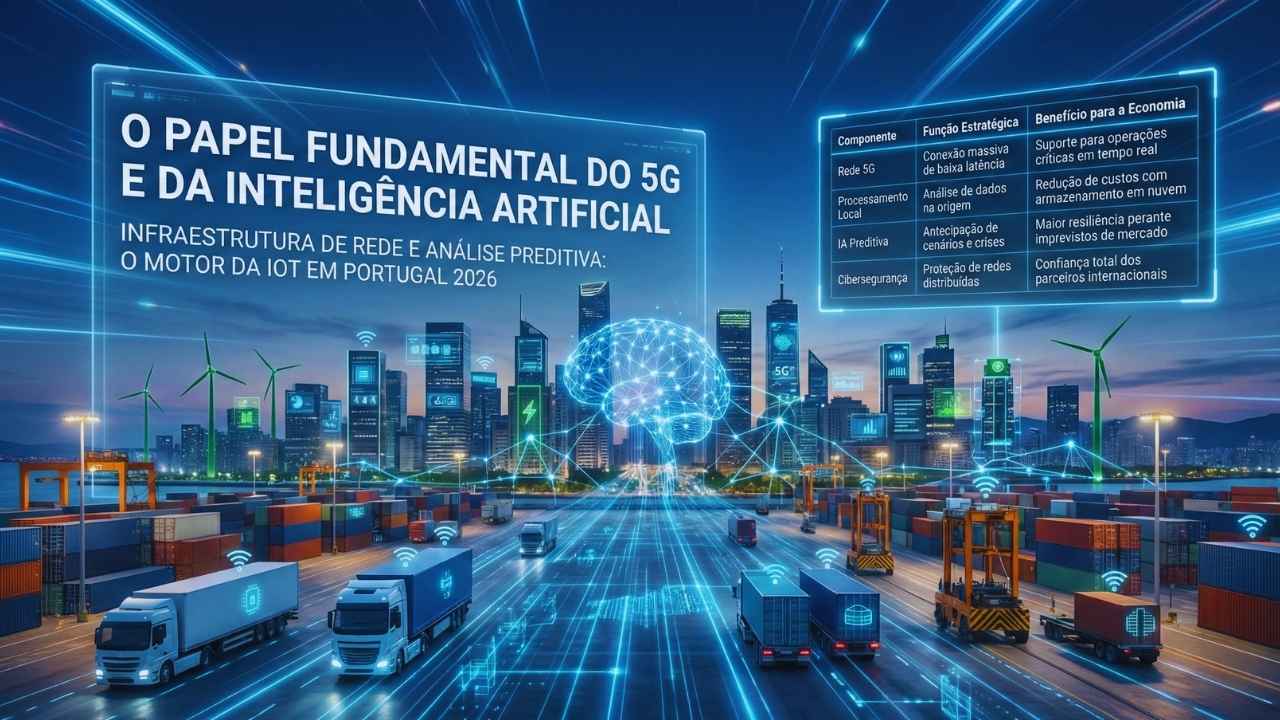 O Papel Fundamental do 5G e da Inteligência Artificial