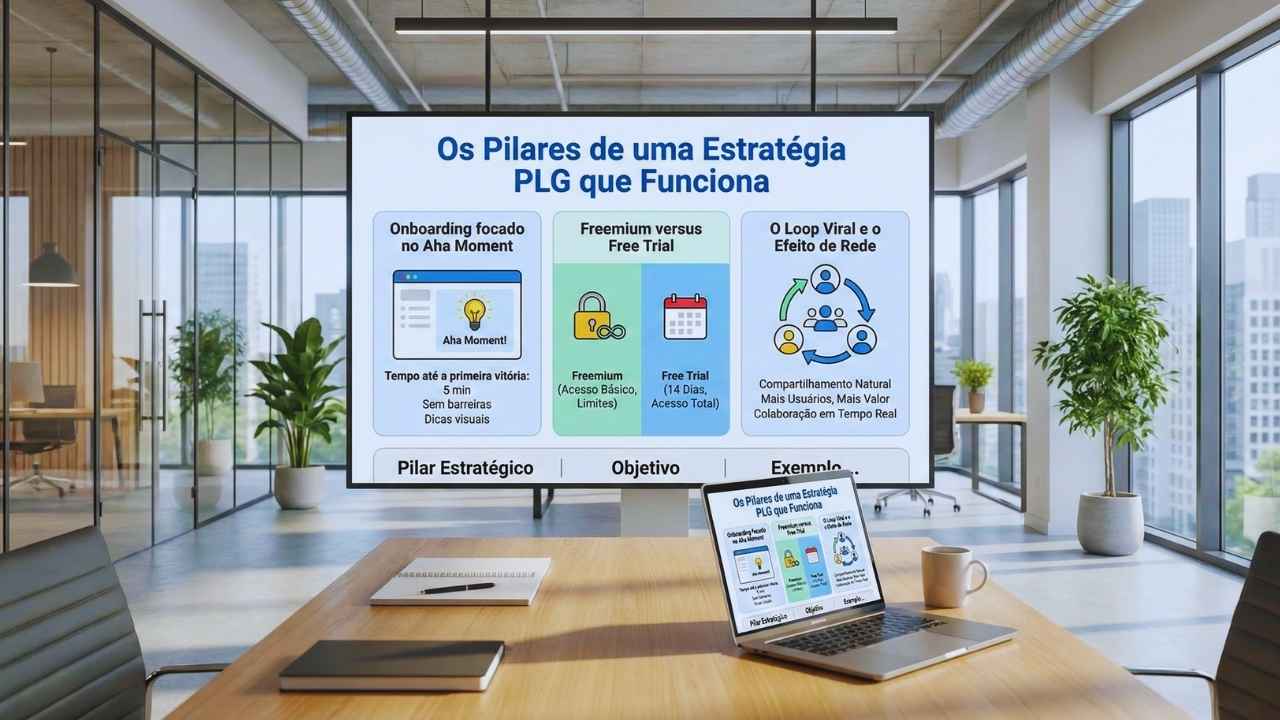 Os Pilares de uma Estratégia PLG que Funciona