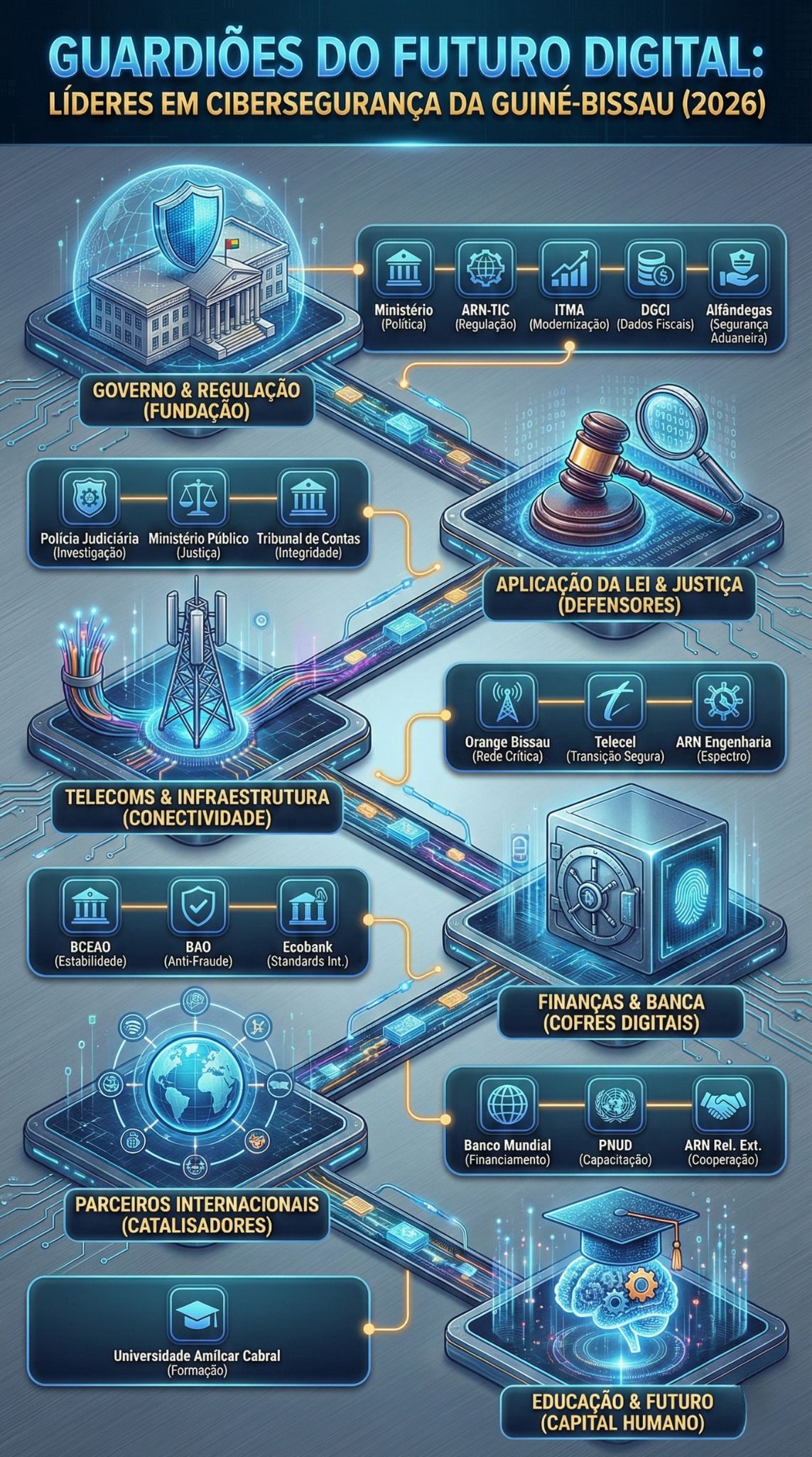 ciberseguranca privacidade dados guine bissau