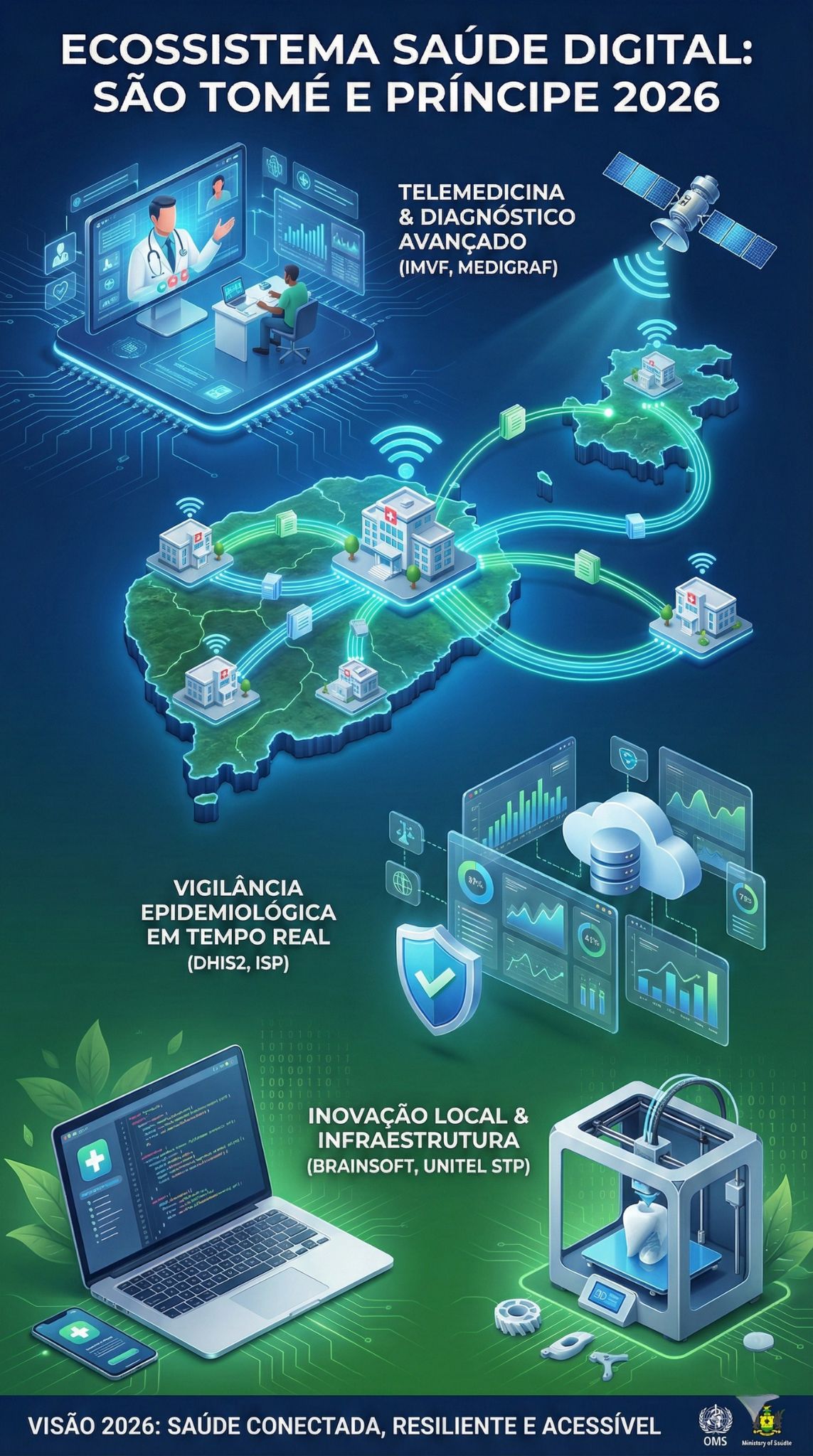 HealthTech e Saúde Digital em São Tomé e Príncipe