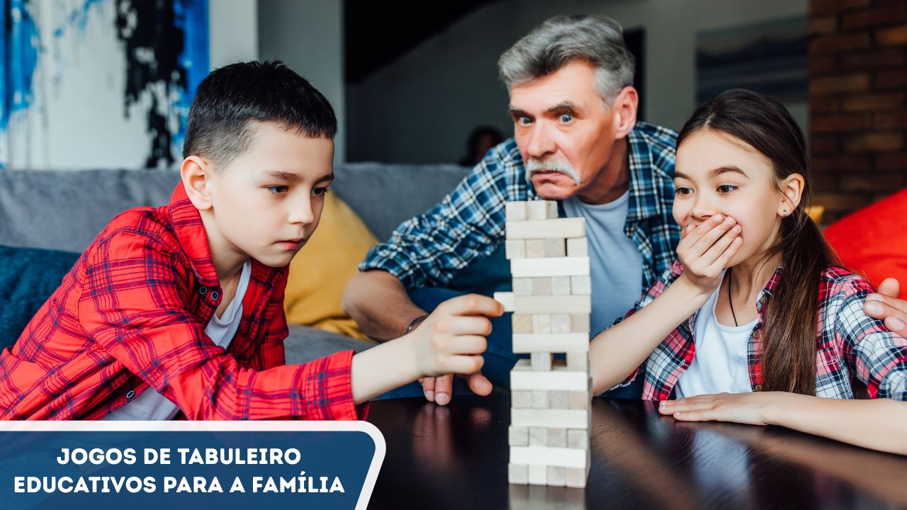 Jogos de Tabuleiro Educativos para a Família