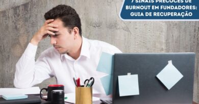 Sinais precoces de burnout em fundadores
