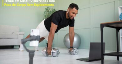 Exercícios com peso do corpo