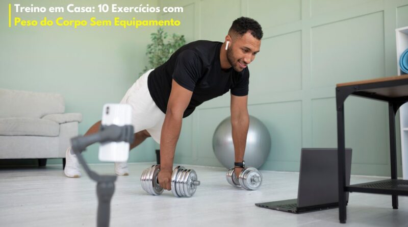 Exercícios com peso do corpo