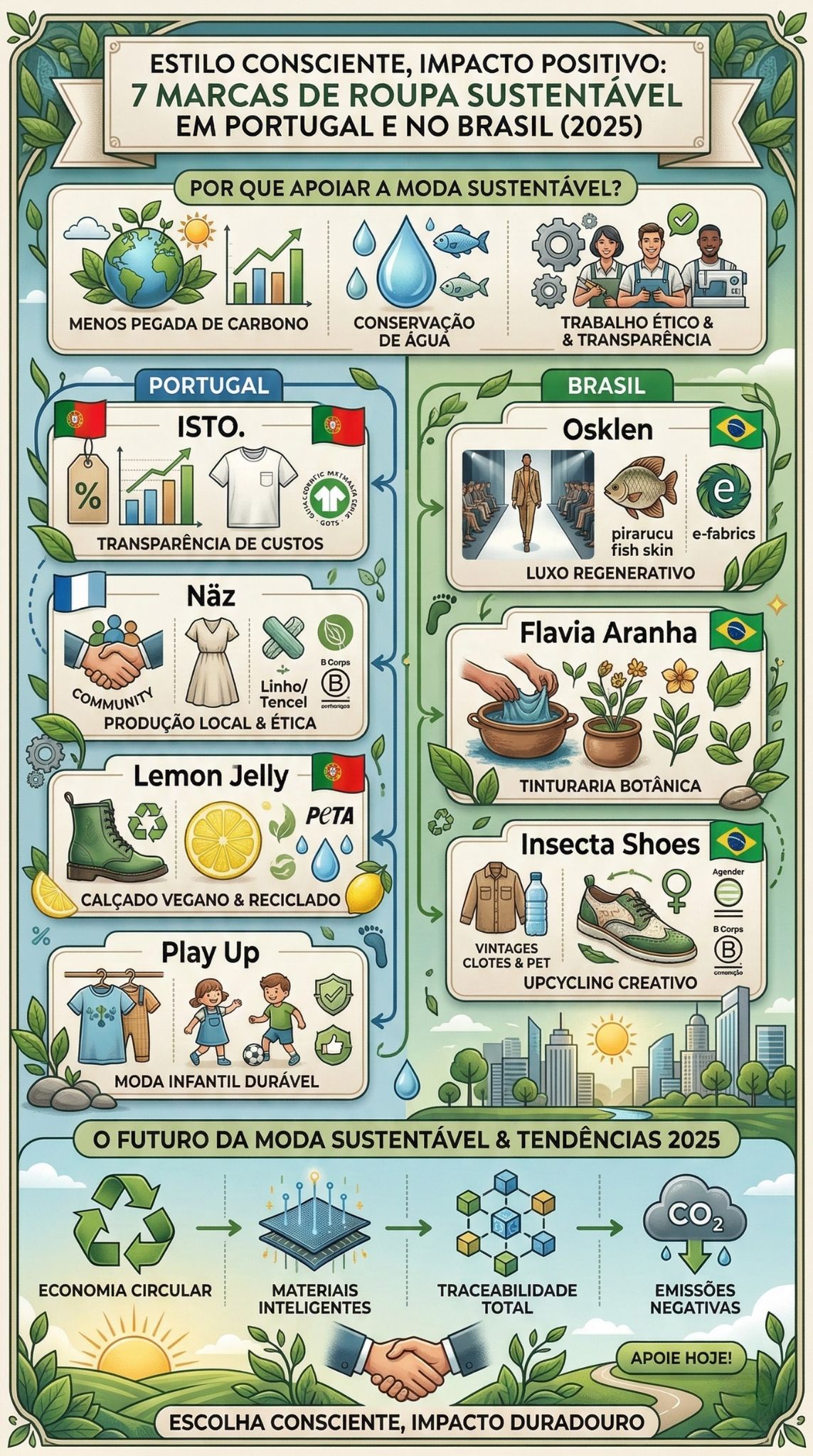 Marcas de Roupa Sustentável