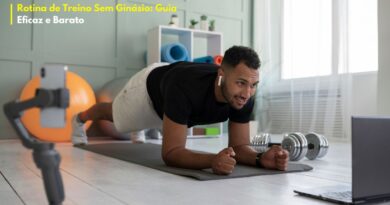 Rotina de treino sem ginásio