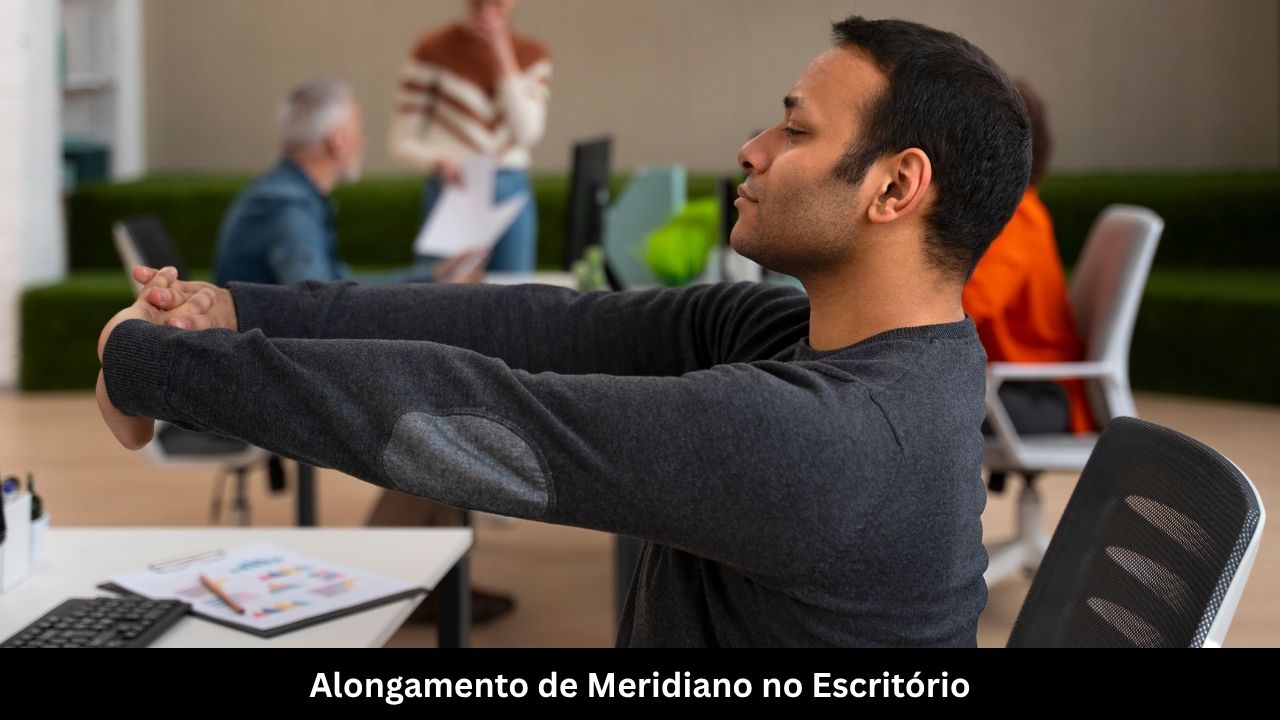Alongamento de Meridiano no Escritório
