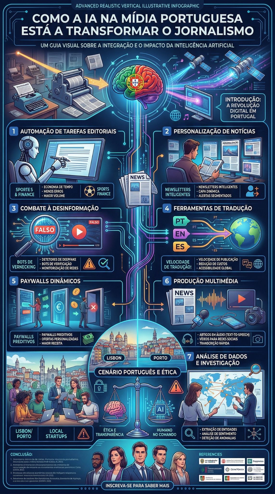 IA na Mídia Portuguesa