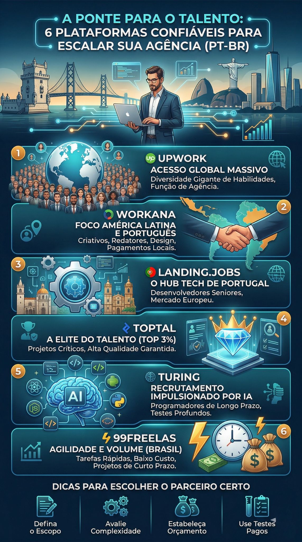 plataformas de talentos remotos