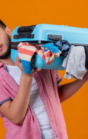 Técnicas de arrumação de malas