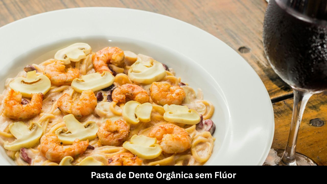 Pasta de Dente Orgânica sem Flúor